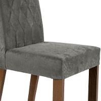 Conjunto Jantar Mesa Tampo Madeira 4 Cadeiras Rustic-preto - 6