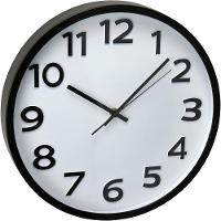 Relógio Parede Home&co Plástico 35x35x4cm Preto - 1