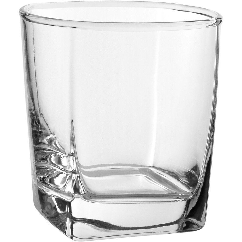 Jogo 6 Copos Drink Baixo Home&co Vidro 250ml 9x8x8cm Transparente - 1