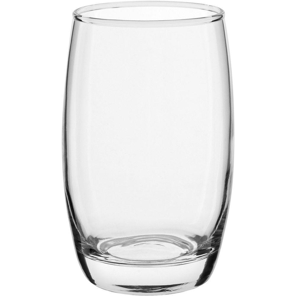 Jogo 6 Copos Drink Baixo Home&co Vidro 390ml 12x6x6cm Transparente - 1