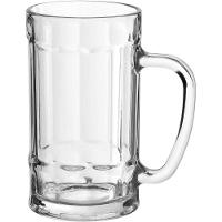 Caneca Cerveja Home&co Vidro 410ml 13x7x7cm Transparente - 1
