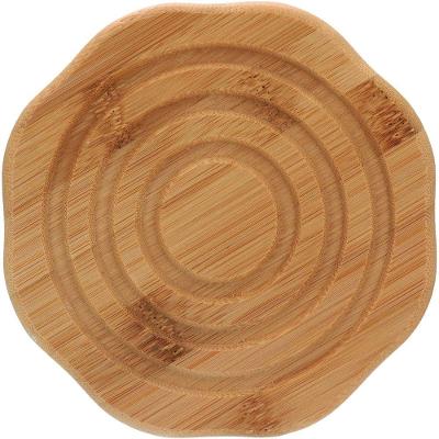 Table Descanso Panela 1,7x14x14cm Bambu Natural Octogonal