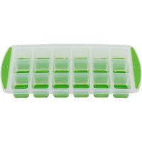 Forma De Gelo Plástico 3x13x27cm Verde - 1