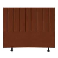 Cabeceira Estofada Cama Casal Queen Size 160 Cm Maya Veludo E Frame terracota - 5