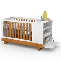 Berço Multifuncional Bkids Branco Freijó Eco Wood Com Colchão - Matic - 8