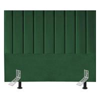 Cabeceira Estofada Cama King 195 Cm Maya Suede E Frame verde - 1