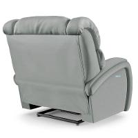 Poltrona Do Papai Reclinável Kalie Elétrica Botão Led Fh9 Pu Cinza - Mpozenato - 5