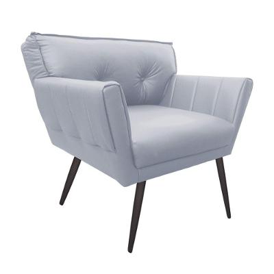 Kit 02 Poltronas Anitta Corino cinza