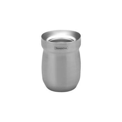 Cuia Térmica Tramontina Em Aço Inox 240 Ml