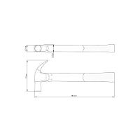 Martelo De Unha 27 Mm Tramontina Com Cabo Em Polimero De Engenharia - 6