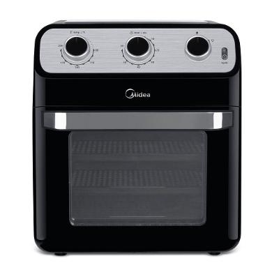 Fritadeira Elétrica Air Fryer Midea FFA20P 12L 1700W Preto com Timer e Temperatura Ajustável 110V