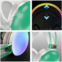 Fone De Ouvido Sem Fio Bluetooth V5.3 Com Led Rgb Headset Bluetooth Disco Pulse - 6