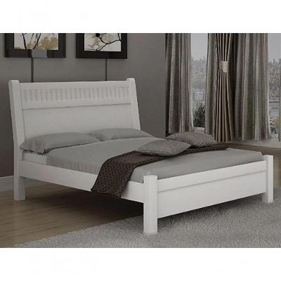 Cama Casal 185 100% Mdf Neve - Móveis Valverde