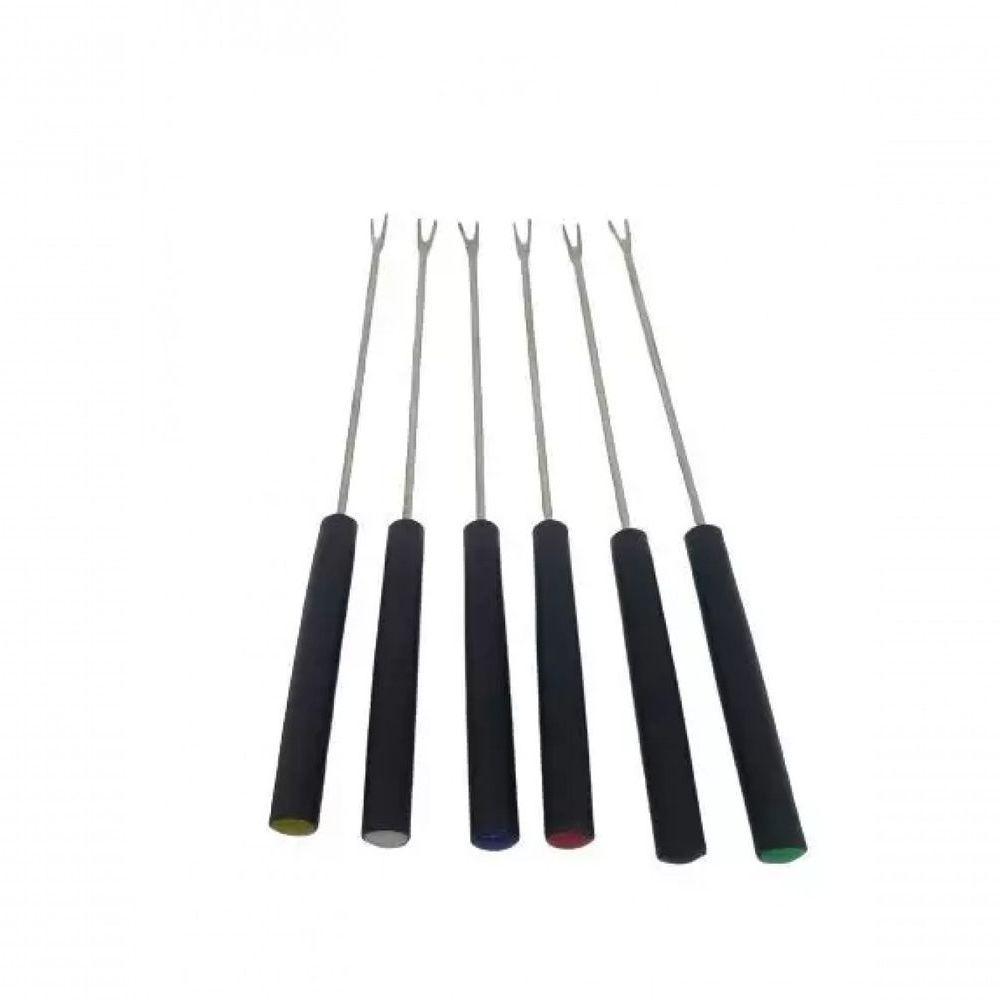 Conjunto Rechaud Fondue Completo 16cm Mimo 22 Peças Inox - 3