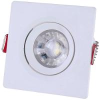 Spot Led Tramontina Quadrado 3 W 3000 K Luz Amarela - 1
