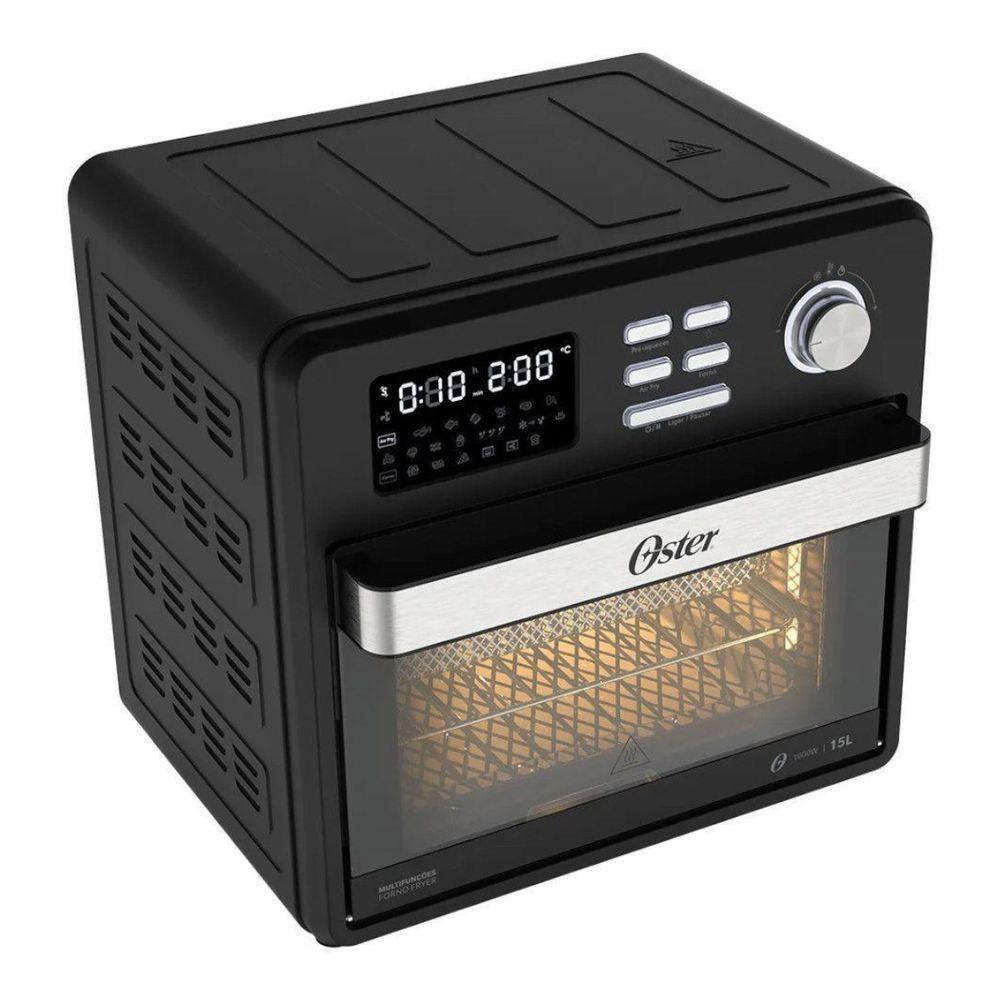 Forno E Fryer Multifunções Oster Ofor160 127v Preto 15l - 2