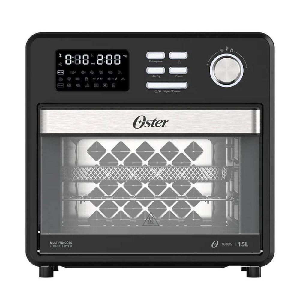 Forno E Fryer Multifunções Oster Ofor160 127v Preto 15l - 3