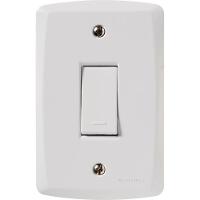 Conjunto 4x2 Com 1 Interruptor Simples 10 A 250 V Tramontina Lux2 Branco 120 Unidades - 3