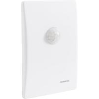 Sensor De Presença 120° De Embutir Em Parede Tramontina Bivolt Com Fotocélula Branco - 1