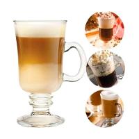 Jogo 4 Taças De Cappuccino Café Caneca Dolce Gusto Nespresso Vidro Transparente 250ml Lyor - 6