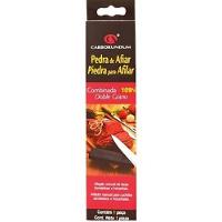 Pedra Para Afiar Amolar Facas Carborundum Com Dupla Face 109 - 2