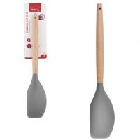 Espatula De Pao Duro Raspadora Silicone Grafite 31cm - Well - 1