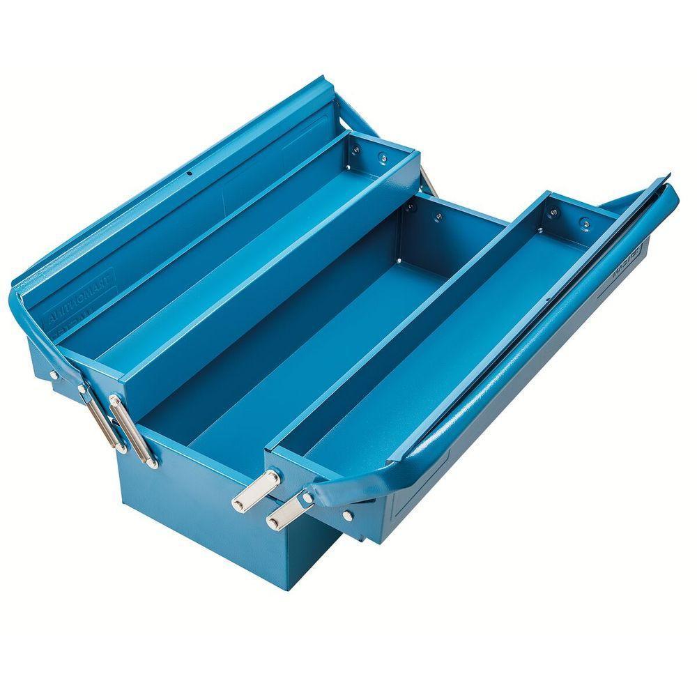 Caixa Sanfonada Para Ferramentas Tramontina Com 3 Gavetas E Alças Fixas - 2