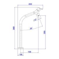 Torneira Deca Gama 1198.c13 De Bancada Cromada Cromado 1198.c13 - 2