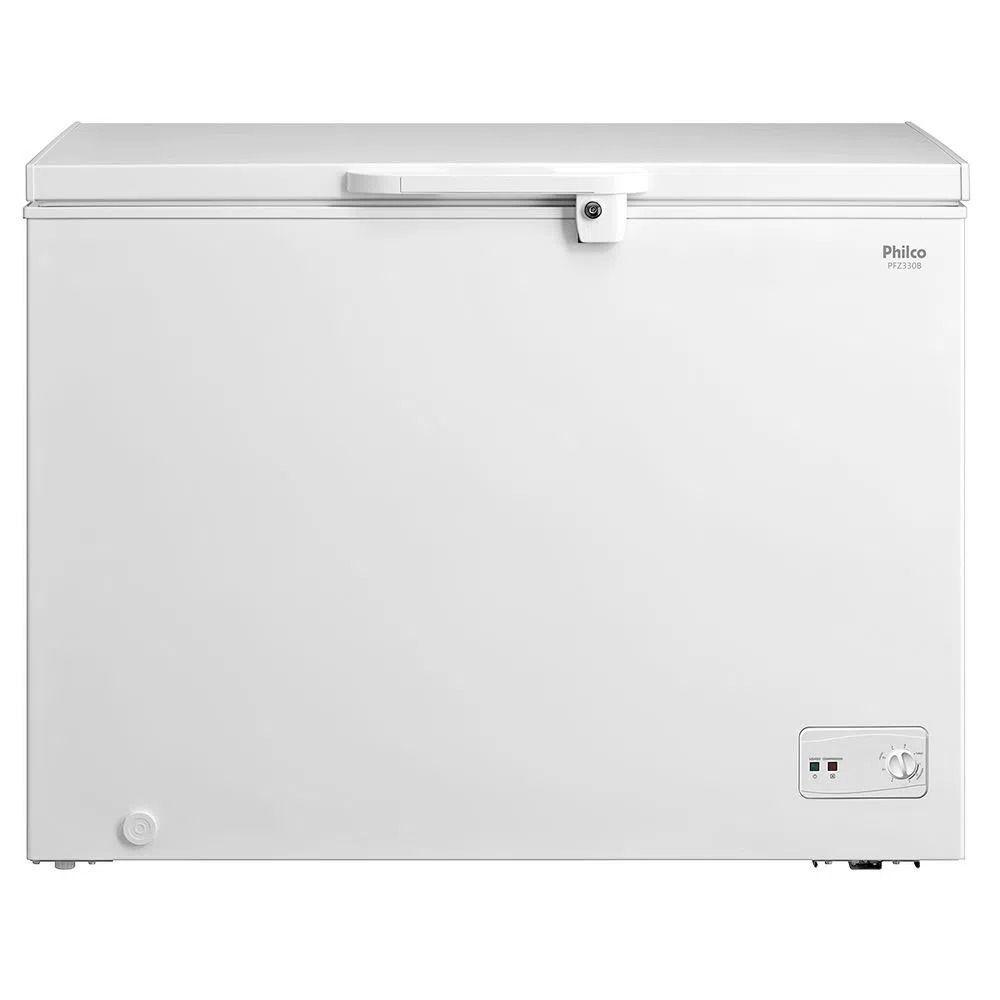 Freezer Philco Horizontal PFZ330B 295 Litros Refrigerador Branco 220V - 1