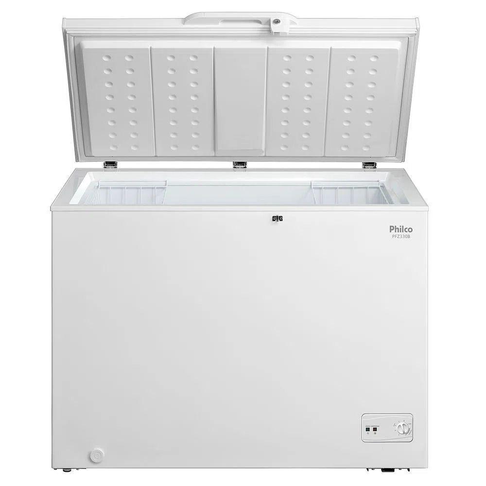 Freezer Philco Horizontal PFZ330B 295 Litros Refrigerador Branco 220V - 3