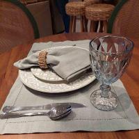 Jogo 2 Taças De Vidro Diamond Diamante Azul Metálico Para água 325ml Lyor - 6