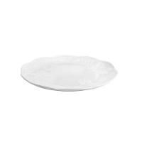 Jogo 2 Pratos Raso Porcelana New Bone Butterfly 26,5cm Lyor Branco - 6