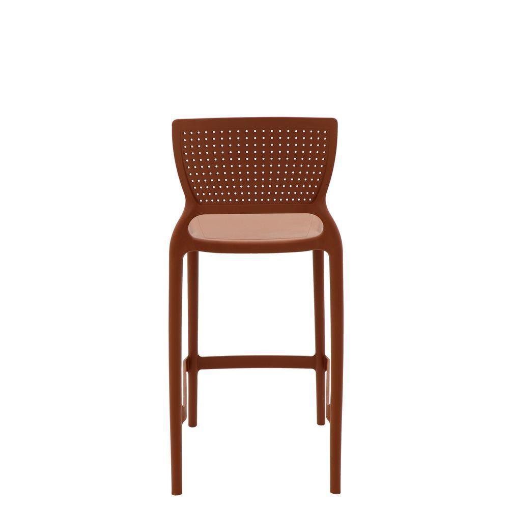 Cadeira Tramontina Safira Alta Residencia Em Polipropileno E Fibra De Vidro Amarela - 10