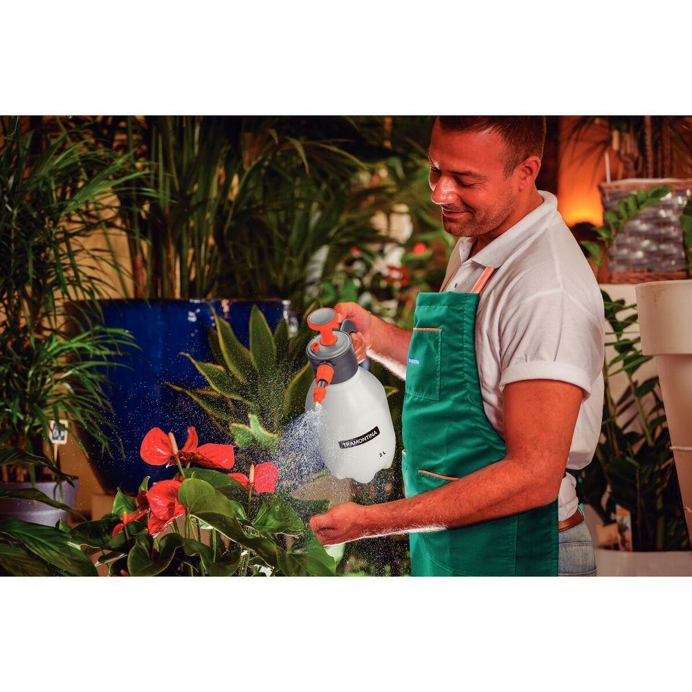 Pulverizador Plástico Manual Tramontina De Compressão Prévia 2 L - 7