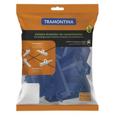 Cunha Niveladora Plástica Tramontina Larga (saco Com 25 Un.)
