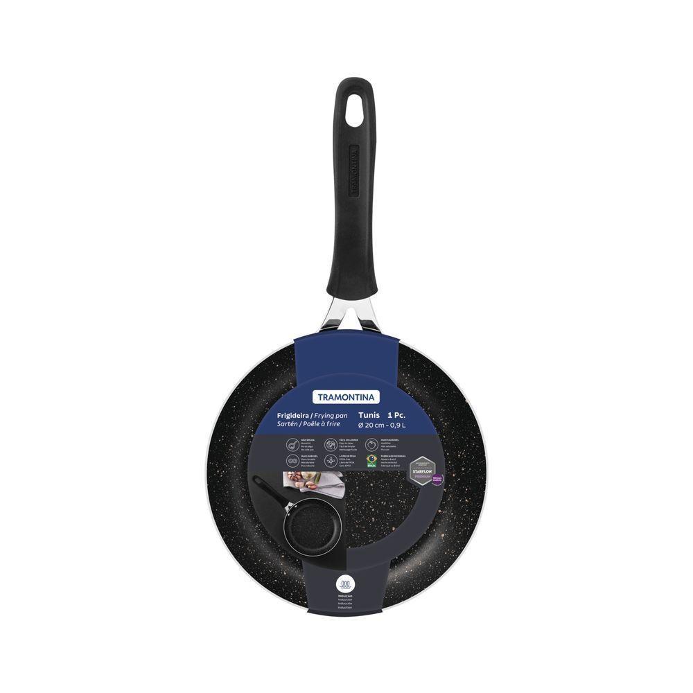 Frigideira Tramontina Tunis Em Alumínio Com Revestimento Interno Em Antiaderente Starflon Premium E Externo Siliconado C - 5