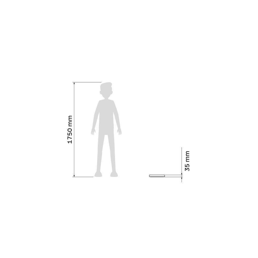 Prato Para Vaso De Planta Tramontina Em Polietileno Granito Pedra Pp - 3