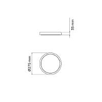 Prato Para Vaso De Planta Tramontina Em Polietileno Granito Pedra Pp