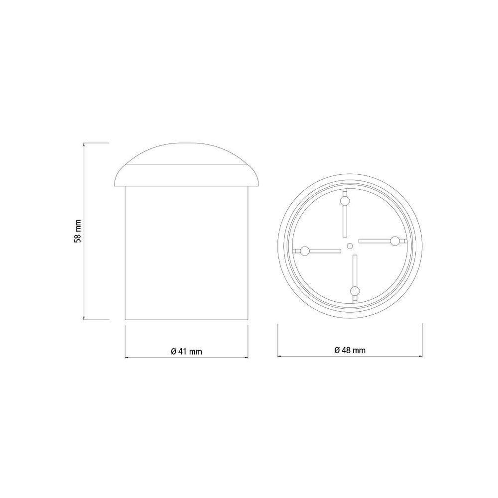 Protetor Plástico De Vergalhão Tramontina Para Ferragens (saco Com 50 Un.) - 2