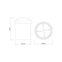 Protetor Plástico De Vergalhão Tramontina Para Ferragens (saco Com 50 Un.) - 3
