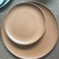 Jogo 6 Pratos Raso Em Fibra De Pinho E Pp Pine 27cm Wolff - 2