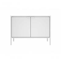 Balcão Baixo Multiúso Itatiaia Smart Portas Branco Matte - 2