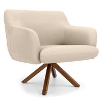 Kit 02 Poltronas Jade D02 Veludo Liso C-309 - 7