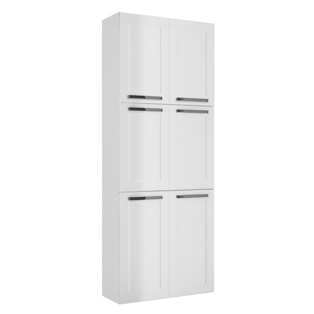 Paneleiro Itatiaia Em Aço Portas Branco Florença - 1