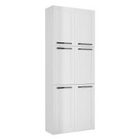 Paneleiro Itatiaia Em Aço Portas Branco Florença - 1