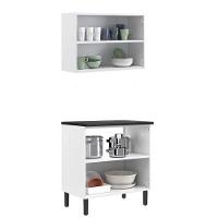 Paneleiro Itatiaia Em Aço Grafite Portas - 3