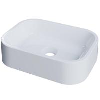 Kit 02 Cubas De Apoio Retangular Para Banheiro Lavabo C01 Br37w Branco - Lyam - 2