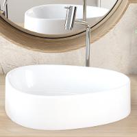 Kit 02 Cubas De Apoio Gota Para Banheiro Lavabo C01 Bg43w Branco - Lyam - 5