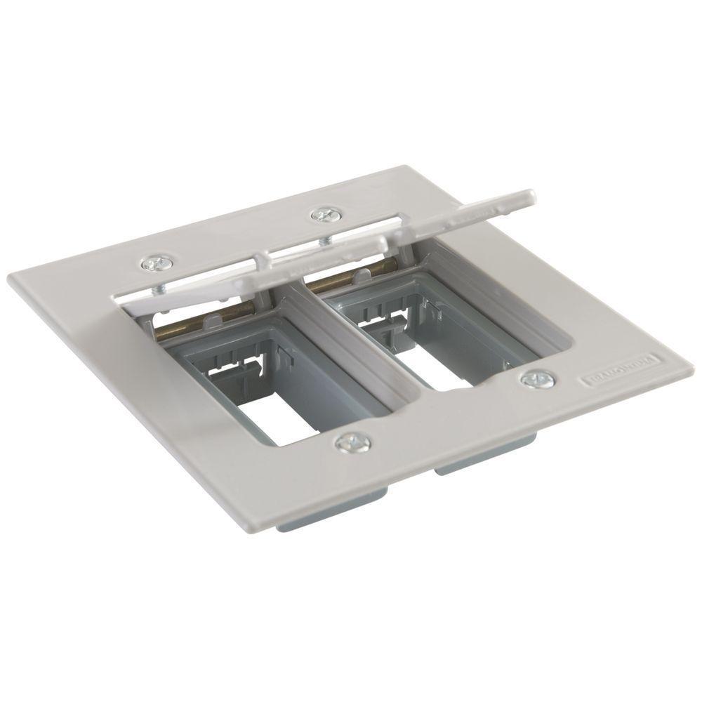 Tampa 2 Postos 4x4 Para Piso Tramontina Modular Cinza - 2