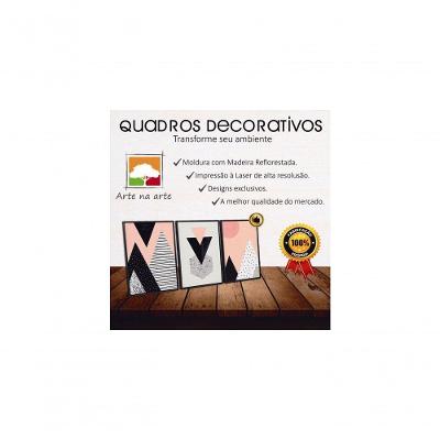 Quadros Decorativos 2 peças 20x30 Girassol Moldura Branca